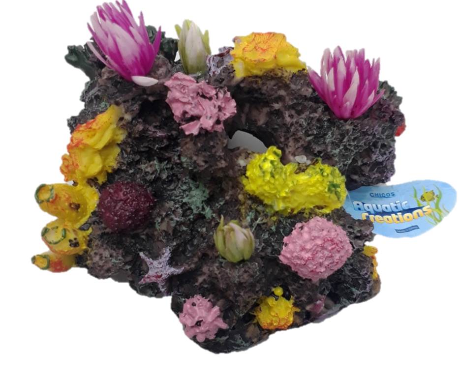 ADORNO ACUARIO RESINA CORAL MEDIUM 8&quot;