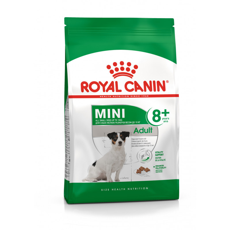 ALIMENTO PERRO MINI ADULTO 8+ 2 KG