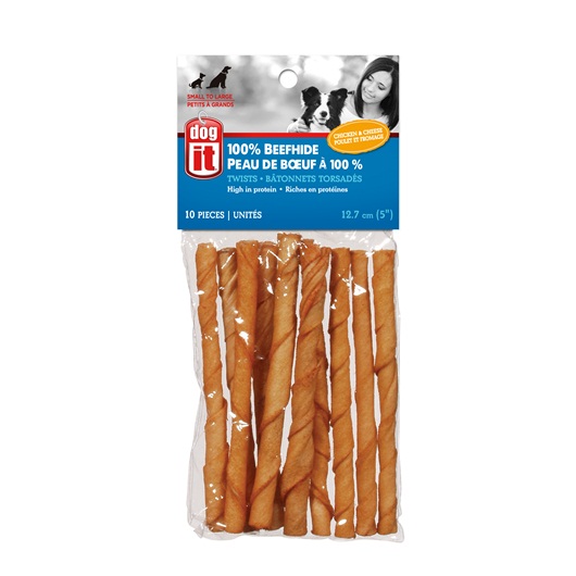HUESO PERRO PALITOS SABOR POLLO/QUESO 10/1