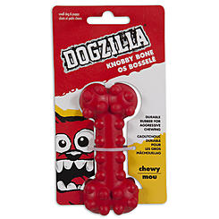 JUGUETE PERRO DOGZILLA KNOBBY BONE LARGE-GIGANTE