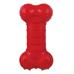 JUGUETE PERRO DOGZILLA SQUEAKY TREAT BONE MEDIUM