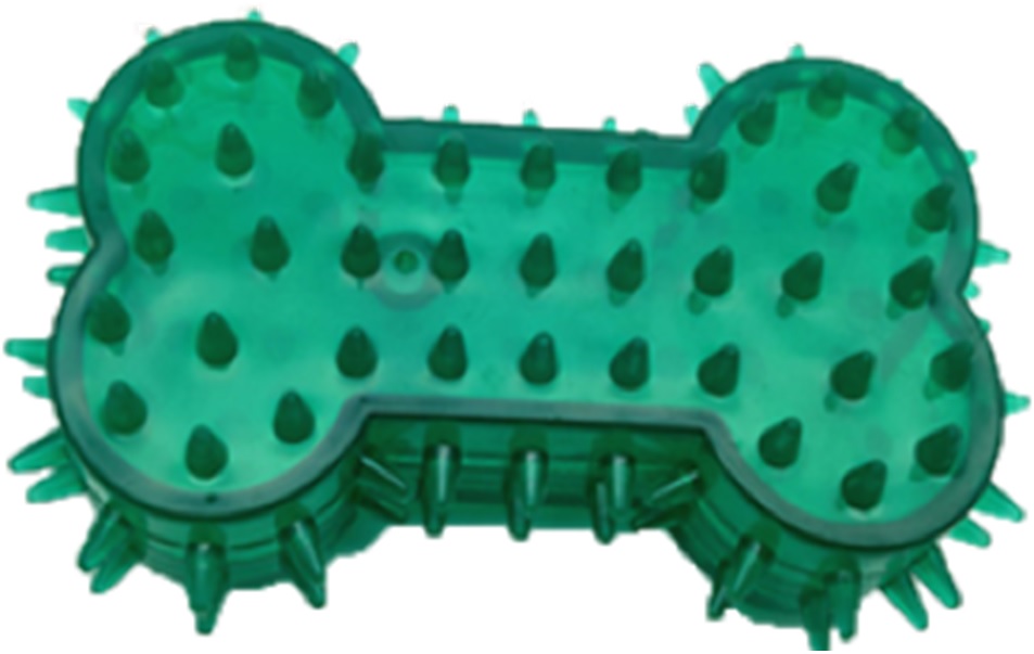 JUGUETE PERRO HUESO SPIKE C/PITO