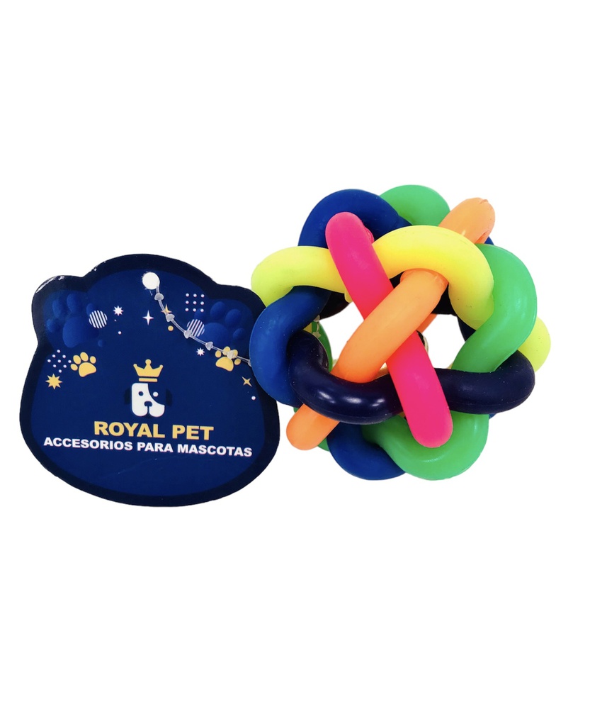JUGUETE PERRO PELOTA C/CASCABEL M