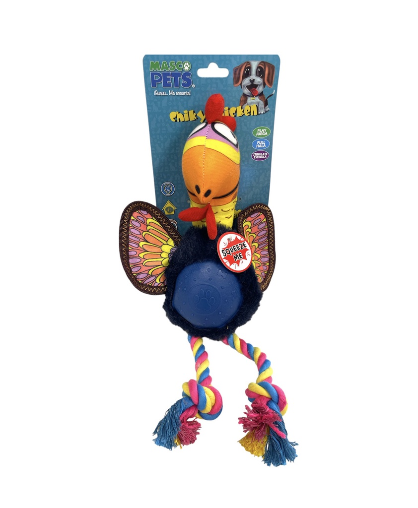 JUGUETE PERRO POLLITO C/PITO