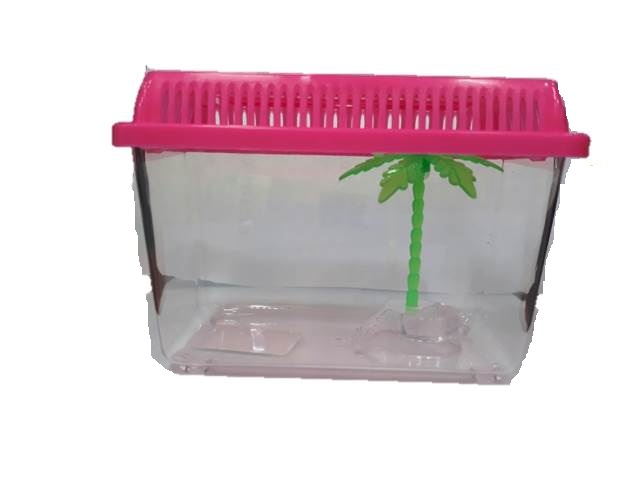 PECERA PLASTICA CUADRADA