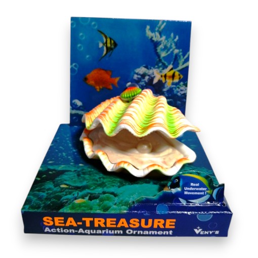 ADORNO ACUARIO OSTRA NEON MEDIUM