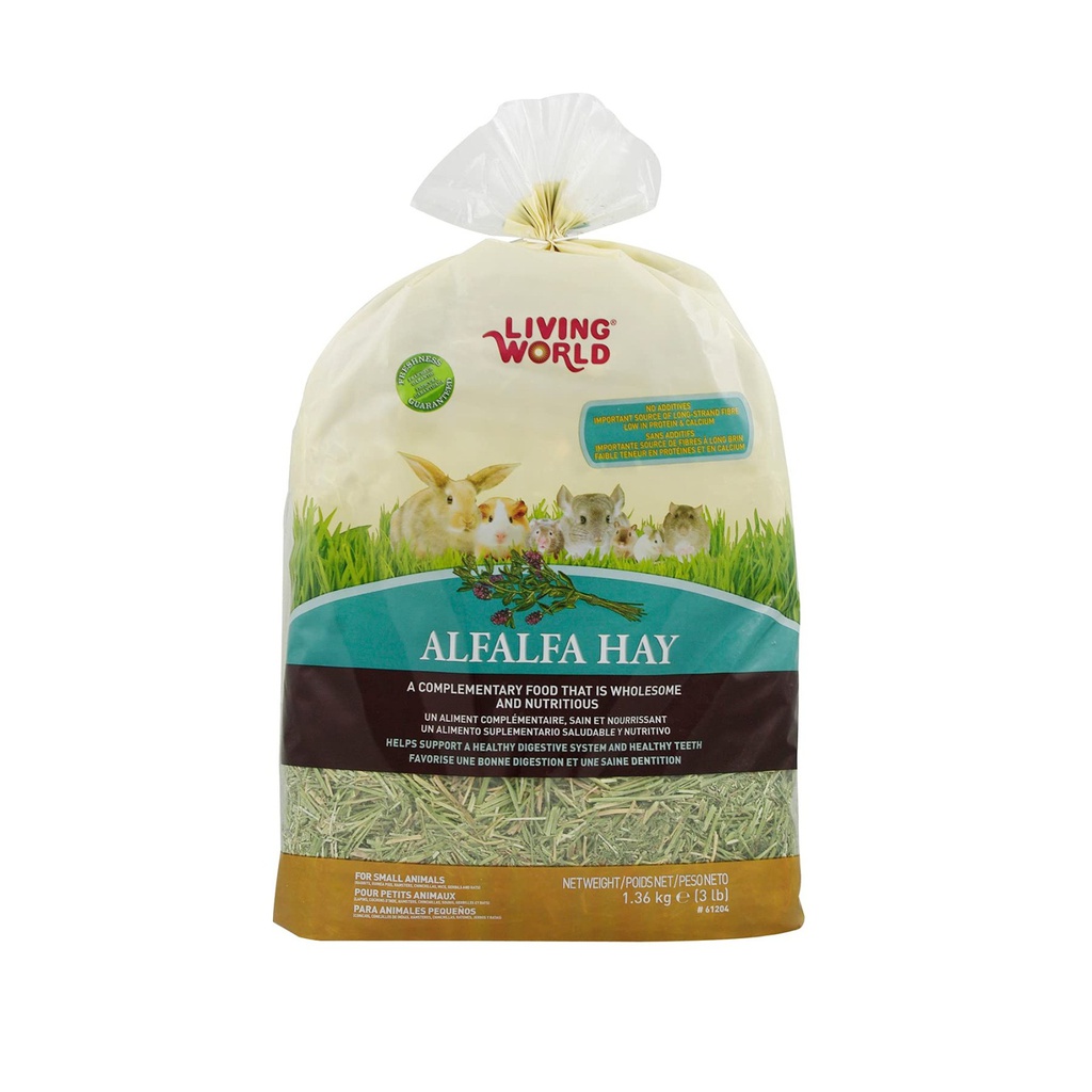 SUPLEMENTOS ALFALFA PARA ROEDORES