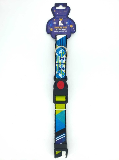 [23929] COLLAR NYLON AJUSTABLE M 3/4&quot;X11&quot;-16&quot; RUSIA