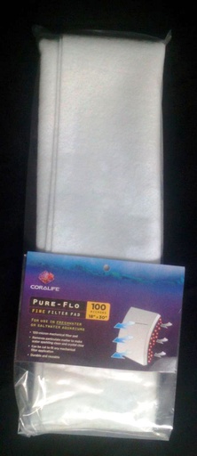 [05134] CORALIFE PURE-FLO PAD 100 MICORENS 18&quot;X30&quot;