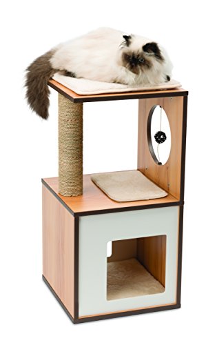 [52075] JUGUETE GATO VESPER BOX SMALL 14.57&quot;X28.54&quot;X14.57&quot;