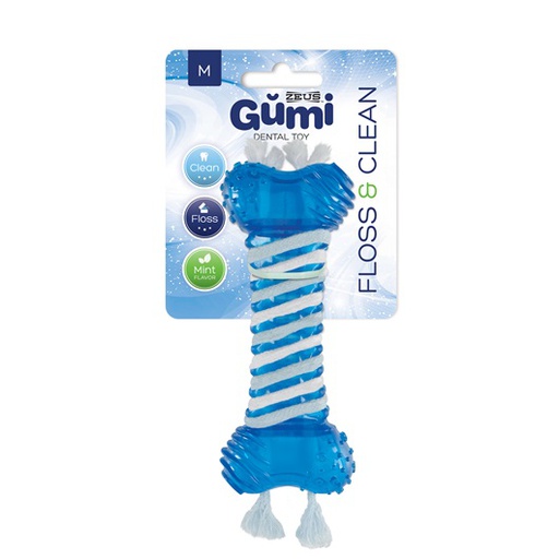 [72911] JUGUETE PERRO GUMI FLOSS MEDIUM