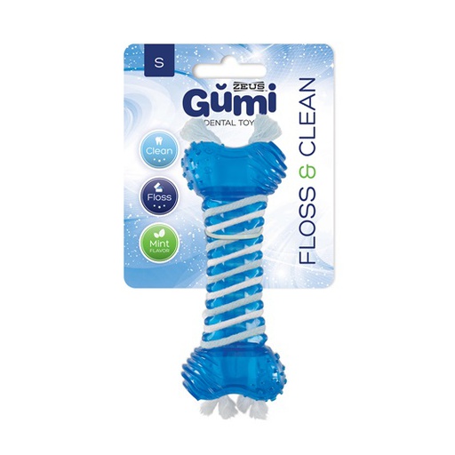 [72910] JUGUETE PERRO GUMI FLOSS SMALL