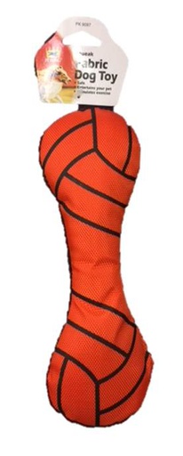 [PK-9097] JUGUETE PERRO HUESO TELA
