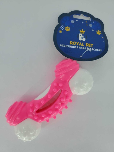 [AT-80] JUGUETE PERRO MASTICABLE TIPO HUESO M