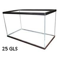 [30100] PECERA VIDRIO 25 GLS 30&quot;X12&quot;X16&quot;