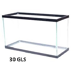 [36100] PECERA VIDRIO 30 GLS 36&quot;X13&quot;X16&quot;