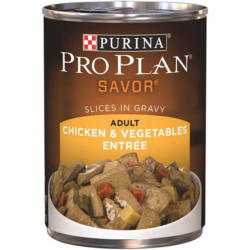 [10797] PRO PLAN SAVOR POLLO Y VEGETALES 13 OZ