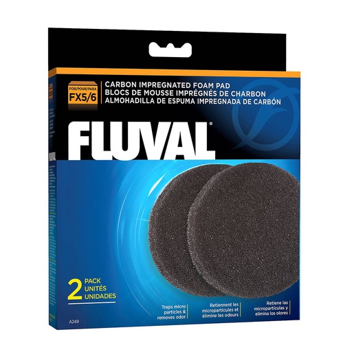 [A-249] REPUESTO FLUVAL FX5/6 ESPONJA IMPREGNADA DE CARBON