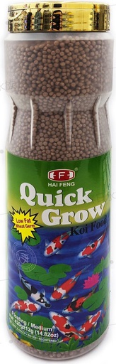 [H322M.] ALIMENTO PECES PELETIZADO MEDIUM QUICK GROW 420 GR