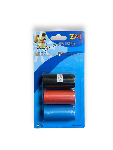 [AT-50.] REPUESTO P/DISPENSADOR FUNDAS P/DESECHOS 3/1