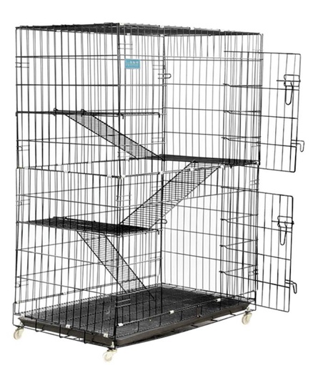 [C2905] JAULA MULTIUSO GIGANTE 37&quot;X23&quot;X55&quot; 4 PISOS