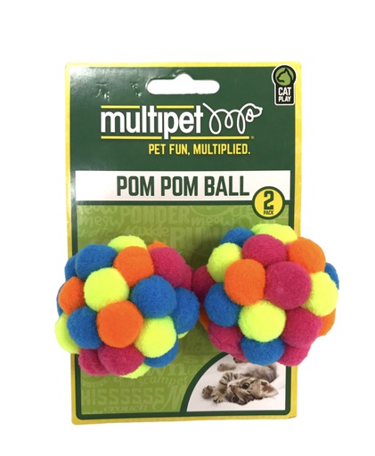 [20234] JUGUETE GATO PELOTA DE FOAM 2/1