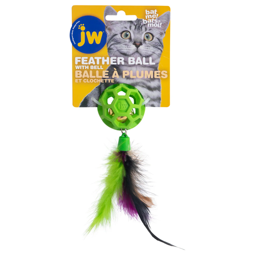 [71059] JUGUETE GATO FEATHER BALL
