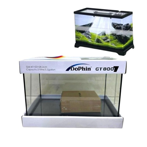PECERA CON TAPA LED