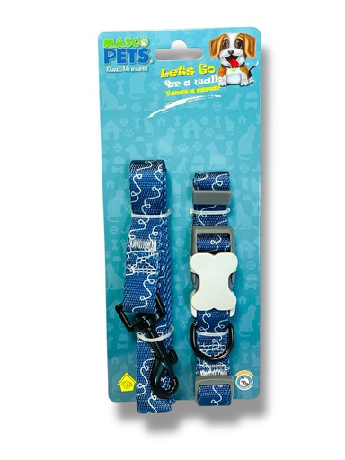 [10297] PASEADOR Y COLLAR AJUSTABLE MEDIUM/LARGE