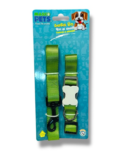 [10291] PASEADOR Y COLLAR AJUSTABLE MEDIUM/LARGE