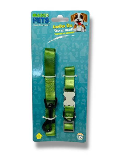 [10441] PASEADOR Y COLLAR AJUSTABLE SMALL/MEDIUM