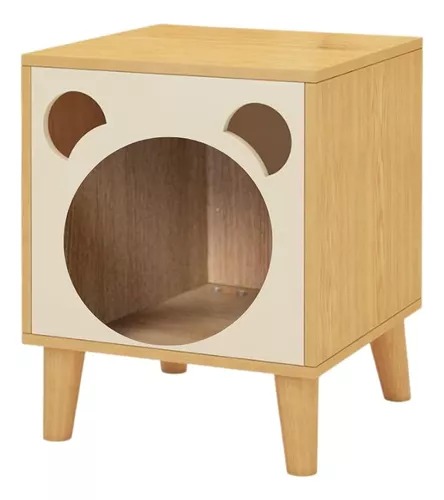 [24038] CASA DECORATIVA P/GATO 21&quot;X16&quot;X16&quot;