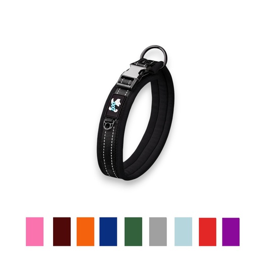 COLLAR NYLON AJUSTABLE REFLECTIVO