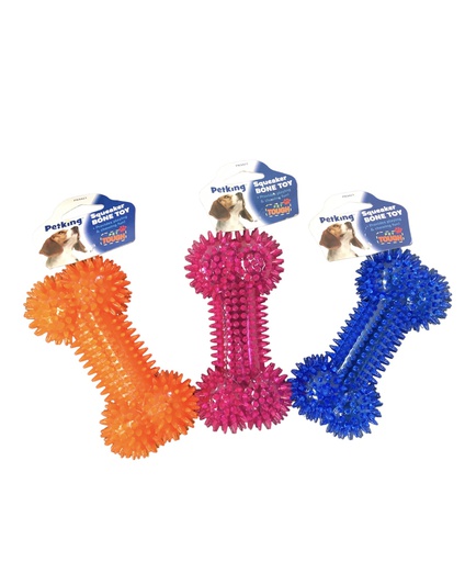 [PK-9421.] JUGUETE PERRO HUESO SPIKE C/PITO