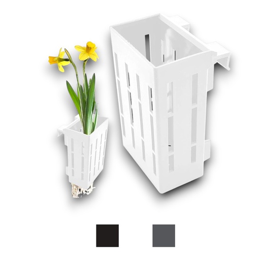 [24032] SOPORTE DE PLASTICO P/PLANTA NATURALES 5&quot;